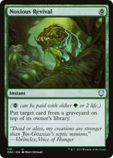 Renascimento Pernicioso / Noxious Revival - Magic: The Gathering - MoxLand